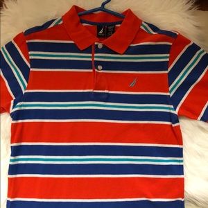 Nautica Polo Boys L (14/16)! Great Condition!🐊